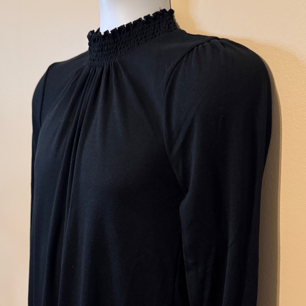 J. Crew Black Long Sleeve Blouse - Picture 2 of 10
